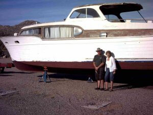 1954 Chris-Craft At Bartlett Lake With Carol Allen And Eric Church Photo Courtesy Of Jim Kelly