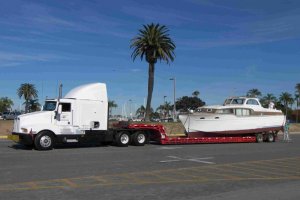 1954 Chris-Craft Leaving San Diego Via Hale's Marine Service Photo Courtesy Of Jim Kelly