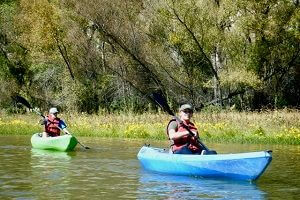 Trinity (on the left) and Emily had a great time. (Trinity even gave up the NAU homecoming game for this!)