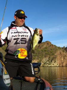 AZ Lakes AZ Pros Matt Shura At Canyon Lake